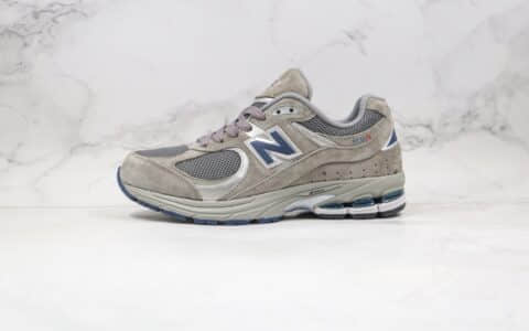 新百伦new balance 2002纯原版本复古慢跑鞋中灰色原档案数据开发原盒原标 货号：ML2002RA