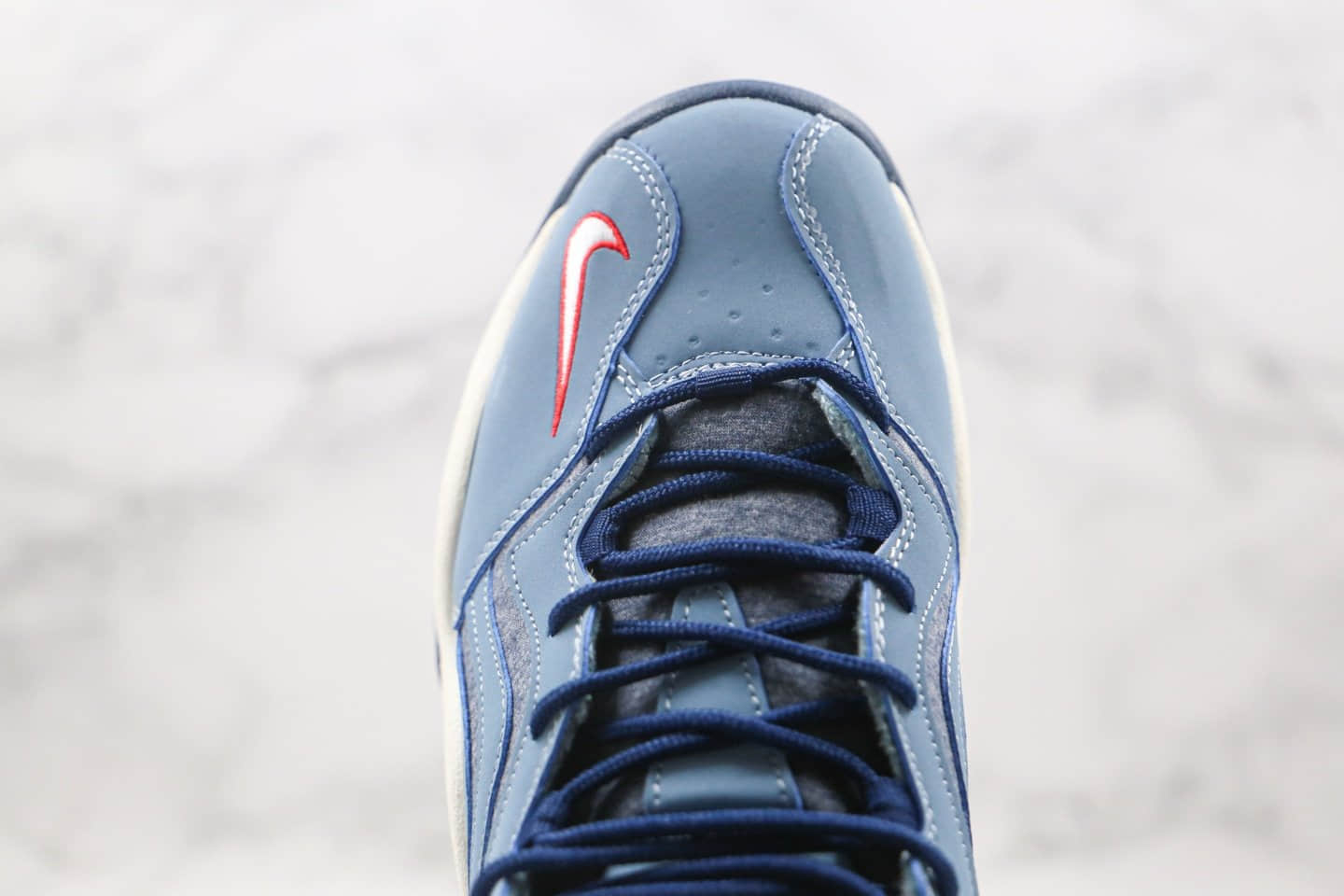 耐克Nike Air Pippen纯原版本皮蓬二代复古篮球鞋白蓝色内置真实气垫 货号：325001-403