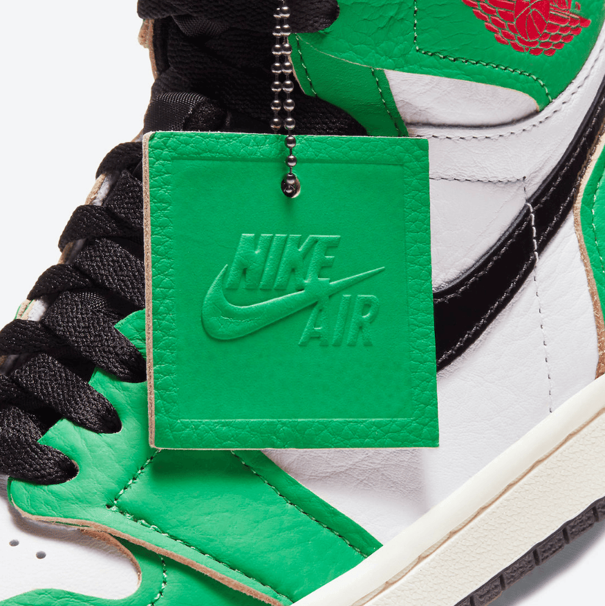 酷似喜力Dunk！全新AJ1 “Lucky Green”10月14日发售！ 货号：DB4612-300