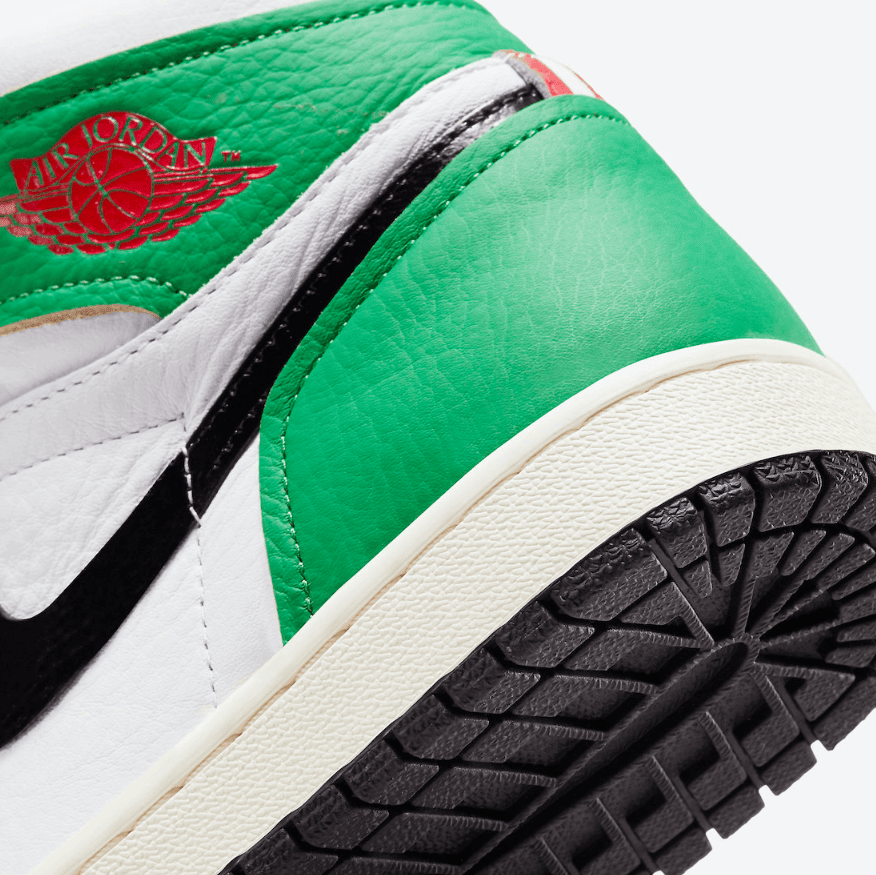 酷似喜力Dunk！全新AJ1 “Lucky Green”10月14日发售！ 货号：DB4612-300