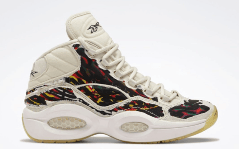 艾弗森战靴Reebok Question Mid万圣节主题配色来袭！鞋面可撕！ 货号：FZ1357