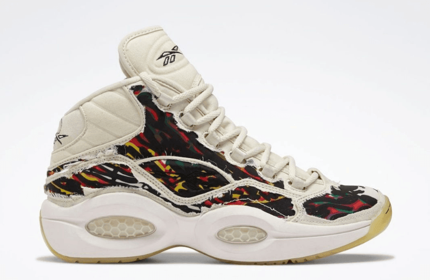 艾弗森战靴Reebok Question Mid万圣节主题配色来袭！鞋面可撕！ 货号：FZ1357