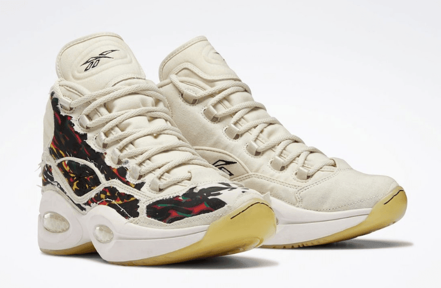 艾弗森战靴Reebok Question Mid万圣节主题配色来袭！鞋面可撕！ 货号：FZ1357