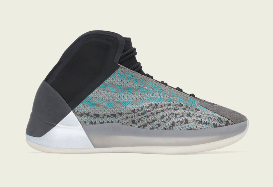 Yeezy篮球鞋Yeezy Quantum“Teal Blue”配色小程序登记开启！ 货号：G58864