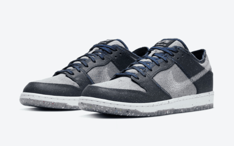 回收系列再添新成员！全新Nike SB Dunk Low “Crater”即将登场！ 货号：CT2224-001