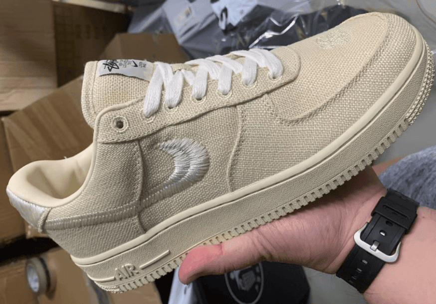 Stussy x AF1释出实物细节图！绝对又是一匹联名黑马！