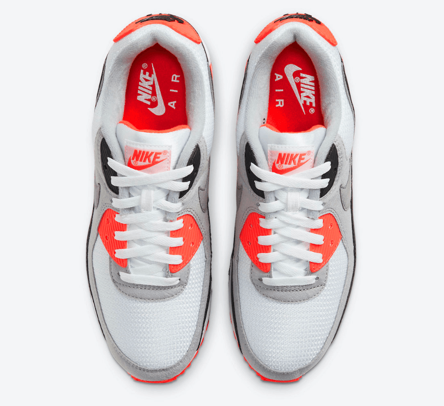 元年红外线配色Air Max 90“Infrared”复刻版官图释出！11月9日发售！ 货号：CT1685-100