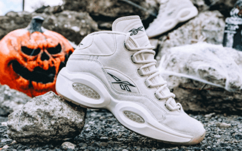 可撕鞋面！Reebok Question Mid 万圣节主题配色10月14日发售！ 货号：FZ1357