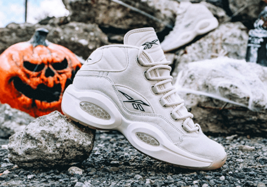 可撕鞋面！Reebok Question Mid 万圣节主题配色10月14日发售！ 货号：FZ1357
