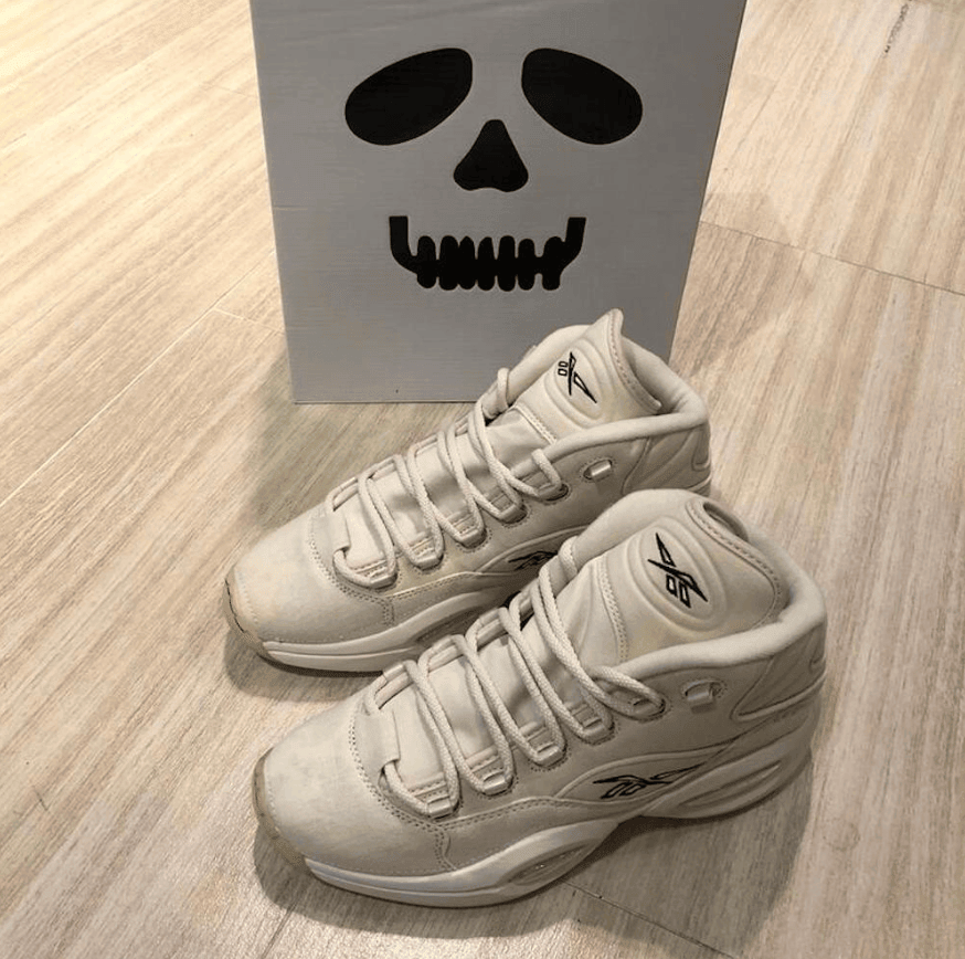 可撕鞋面！Reebok Question Mid 万圣节主题配色10月14日发售！ 货号：FZ1357