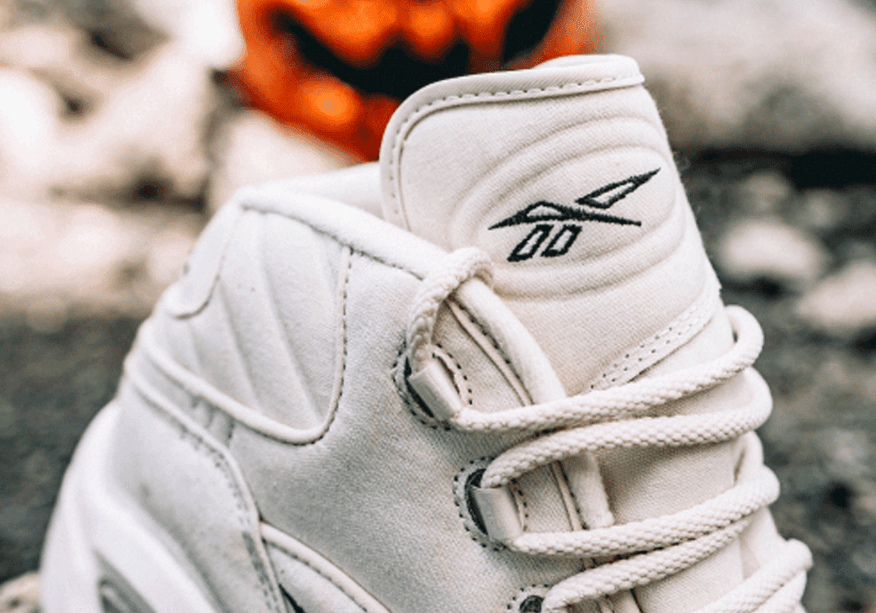 可撕鞋面！Reebok Question Mid 万圣节主题配色10月14日发售！ 货号：FZ1357