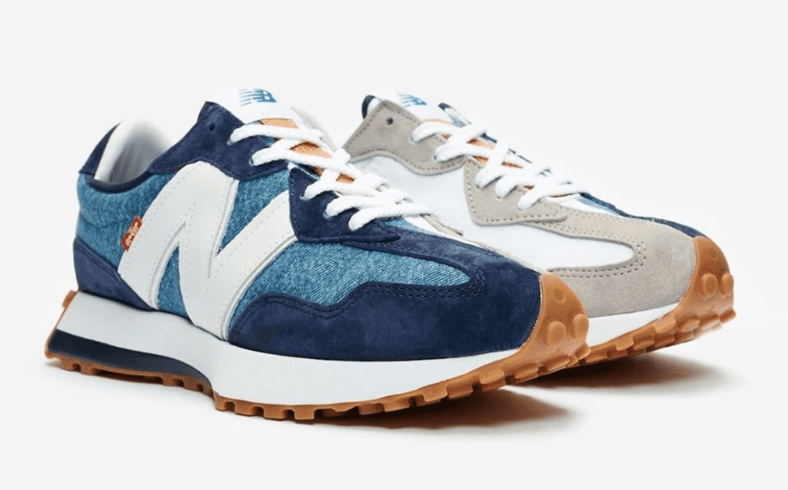 时尚复古风！Levi's x NB327丹宁套装下月发售！