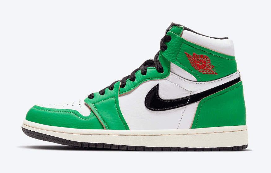 酷似喜力Dunk！全新AJ1 “Lucky Green”10月14日发售！ 货号：DB4612-300