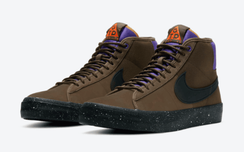 ACG主题！户外风十足！Grant Taylor x Nike SB Blazer Mid官图释出！ 货号：DC0615-200