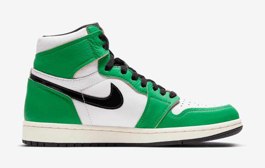 酷似喜力Dunk！全新AJ1 “Lucky Green”10月14日发售！ 货号：DB4612-300