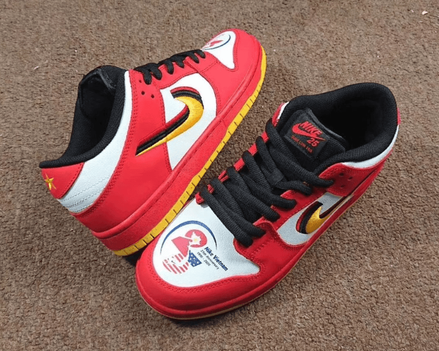 Nike SB Dunk Low“越南25周年”配色首度曝光！ 货号：309242-307