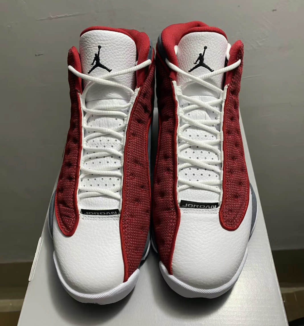GIGI配色姐妹款？AJ13“ Red Flint”最新实物曝光！ 货号：414571-600
