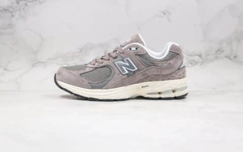 新百伦new balance 2002纯原版本复古老爹鞋NB2002灰白色原档案数据开发原盒原标 货号：ML2002RC