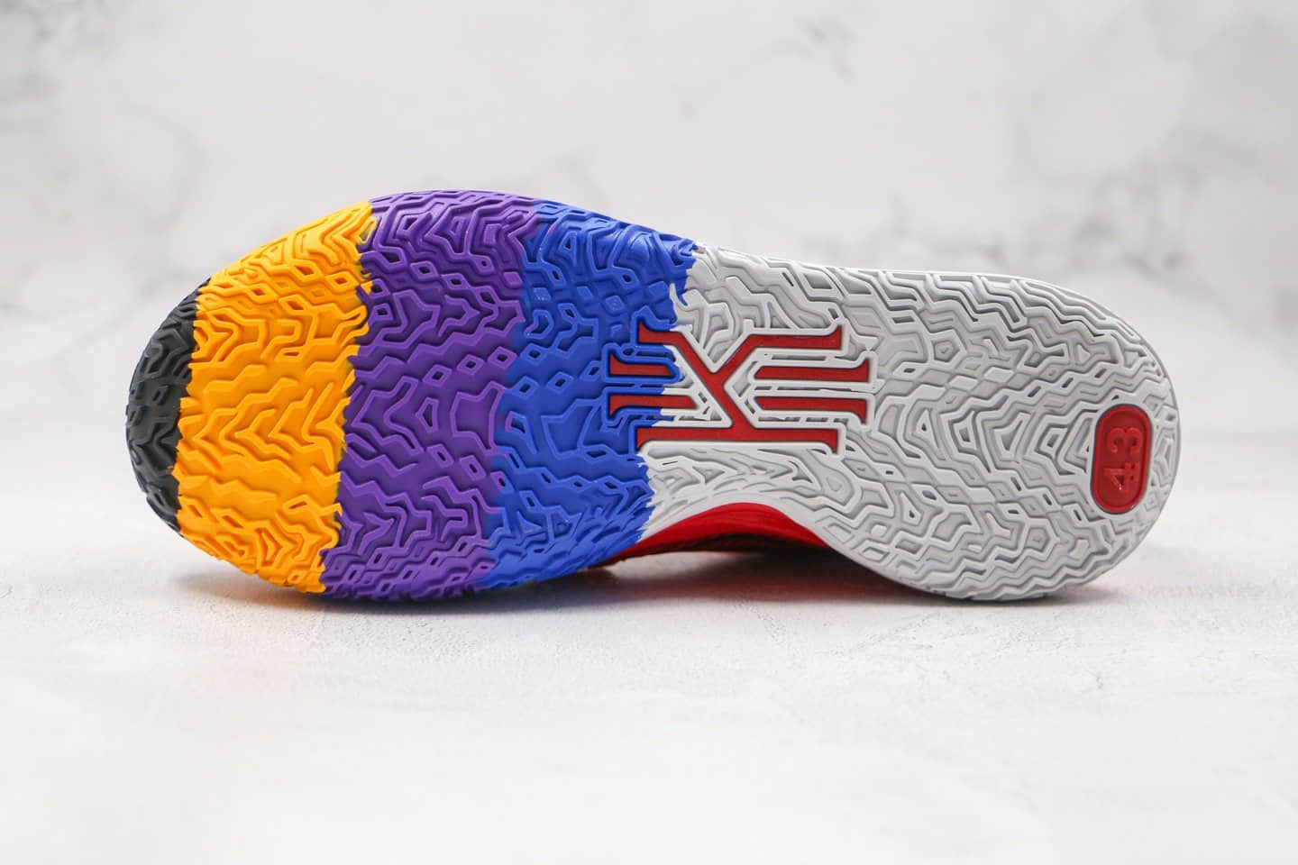 耐克Nike Kyrie 7 Pre Heat Ep纯原版本欧文7代篮球鞋红色内置气垫原盒原标 货号：DC0588-600