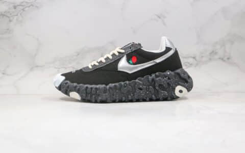 耐克Nike ISPA OverReact纯原版本瑞亚机能老爹鞋玫瑰花刺绣黑白色原档案数据开发 货号：CQ2230-002