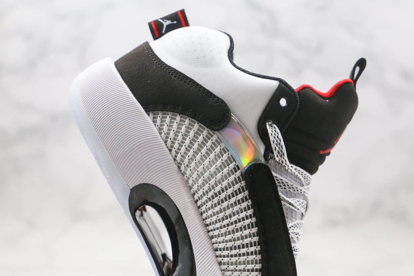 乔丹Air Jordan 35 DNA纯原版本黑白红色AJ35篮球鞋原楦头纸板打造 货号：CQ4227-001