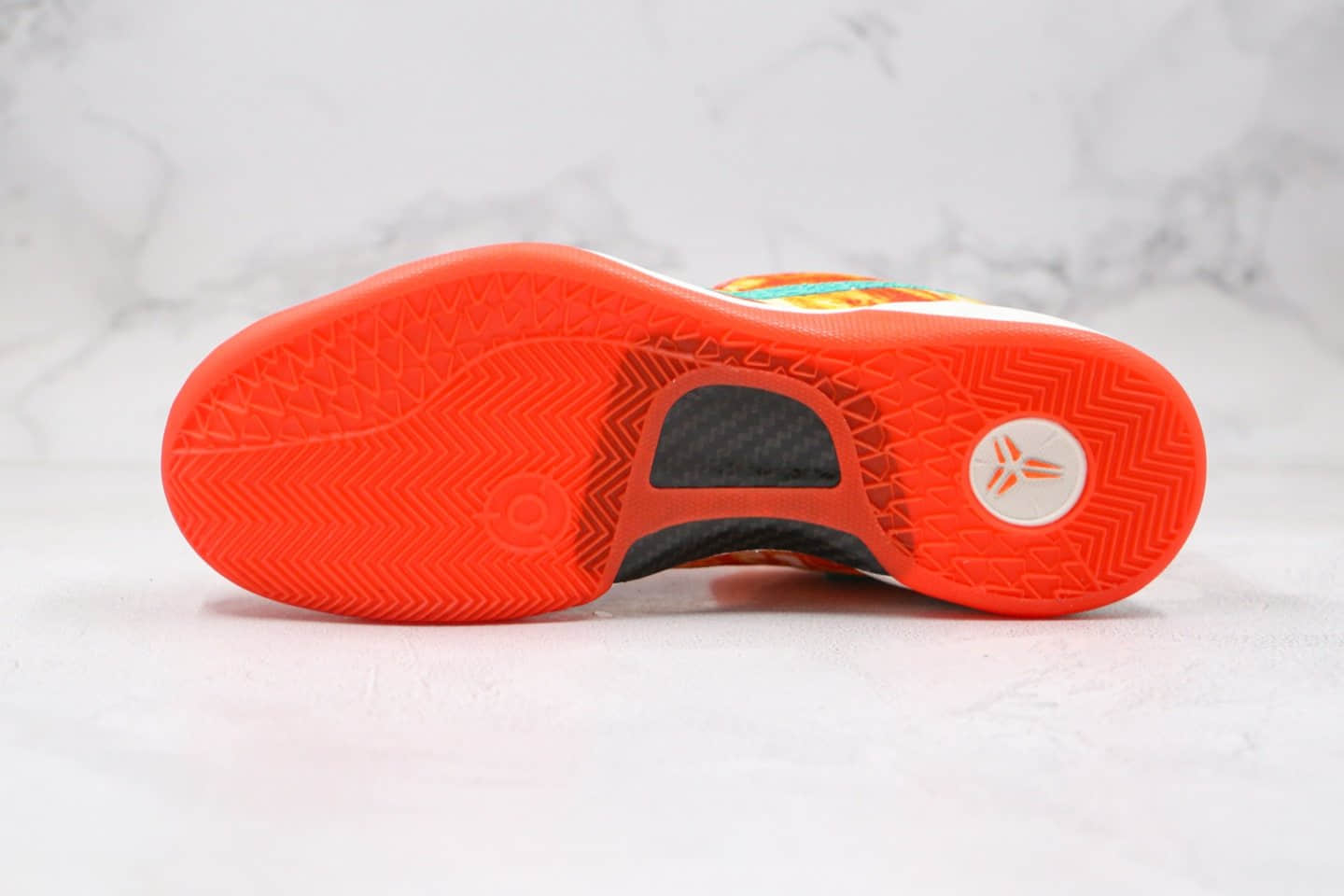 耐克Nike Kobe 8 System纯原版本科比8代迷彩橙黄色篮球鞋内置碳板气垫支持实战 货号：555035-800