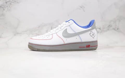 耐克Nike Air Force 1 Low纯原版本低帮空军一号灰白蓝色板鞋原鞋开模打造 货号：DH0902-108