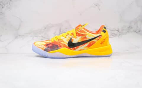 耐克Nike Kobe 8 Shanghai Fireworks纯原版本科比8代篮球鞋上海火花配色原档案数据开发 货号：555035-800