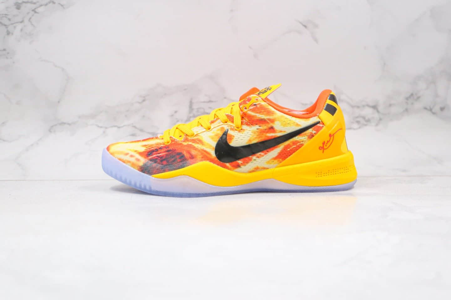 耐克Nike Kobe 8 Shanghai Fireworks纯原版本科比8代篮球鞋上海火花配色原档案数据开发 货号：555035-800