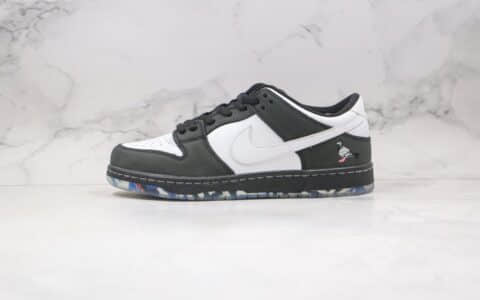 耐克Staple x Nike SB Dunk Low “Pigeon”纯原版本黑鸽子联名低帮Dunk黑白熊猫竹子正确转印水晶印花大底 货号：BV1310-013