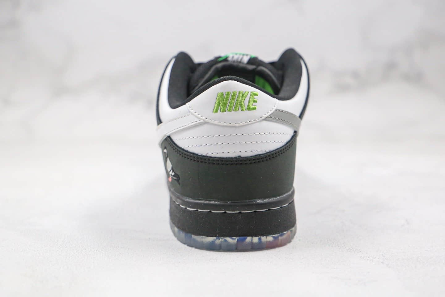 耐克Staple x Nike SB Dunk Low “Pigeon”纯原版本黑鸽子联名低帮Dunk黑白熊猫竹子正确转印水晶印花大底 货号：BV1310-013