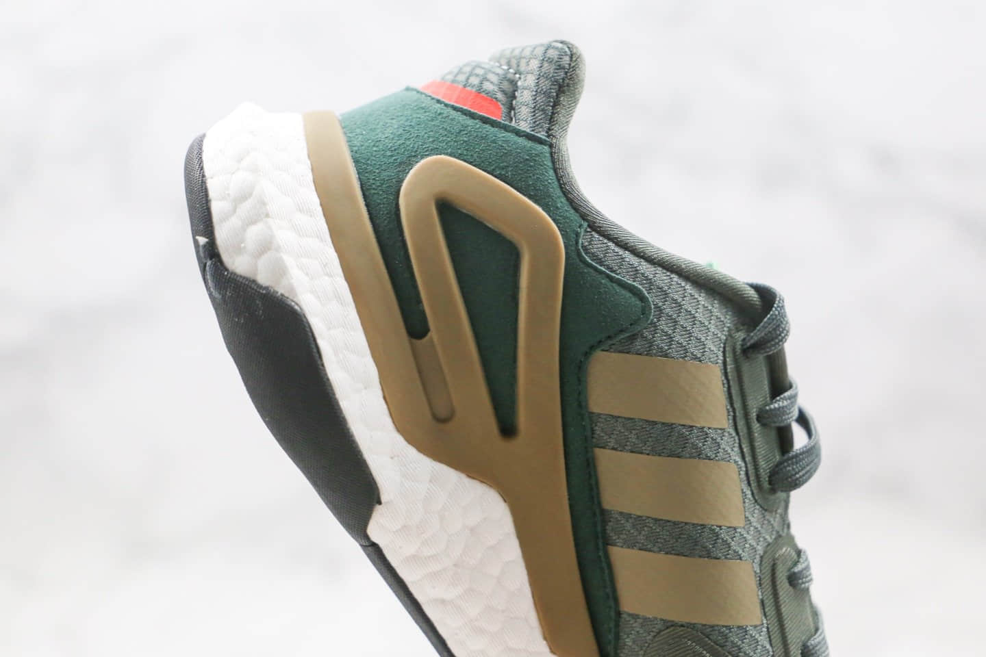 阿迪达斯adidas Originals Day Jogger纯原版本夜行者2代慢跑鞋绿色区别市面通货 货号：FW4817