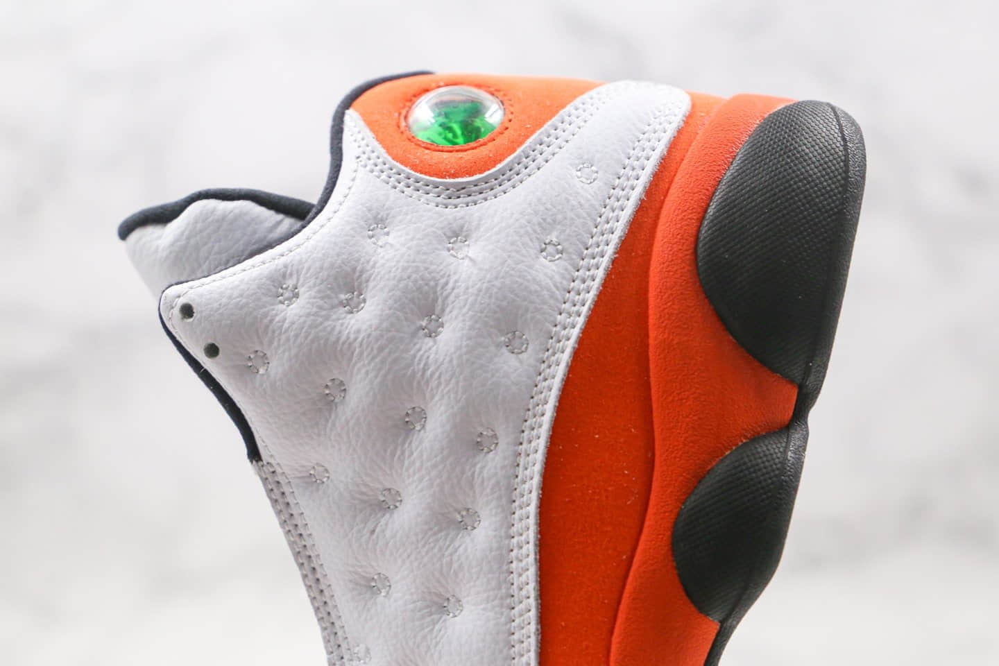 乔丹Air Jordan 13 Retro“Starfish”公司级版本AJ13白橙扣碎原鞋开发 货号：414571-415