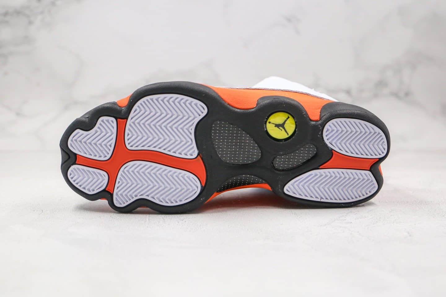 乔丹Air Jordan 13 Retro“Starfish”公司级版本AJ13白橙扣碎原鞋开发 货号：414571-415