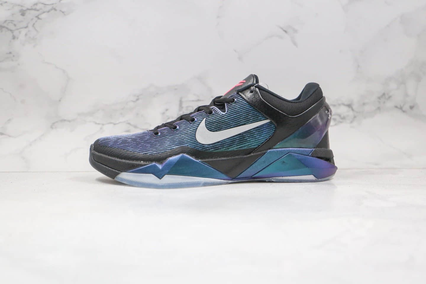 耐克Nike Kobe 7 lnvisibility Cloak公司级版本科比7代篮球鞋变色龙隐形人配色内置真Zoom气垫 货号：488371-005