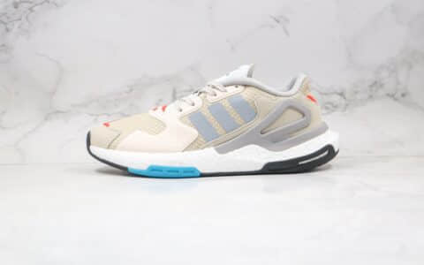 阿迪达斯 Adidas Originals 2020 Day Jogger Boost 2020纯原版本夜行者二代爆米花跑鞋米白灰色原鞋开模一比一打造 货号：FW4826