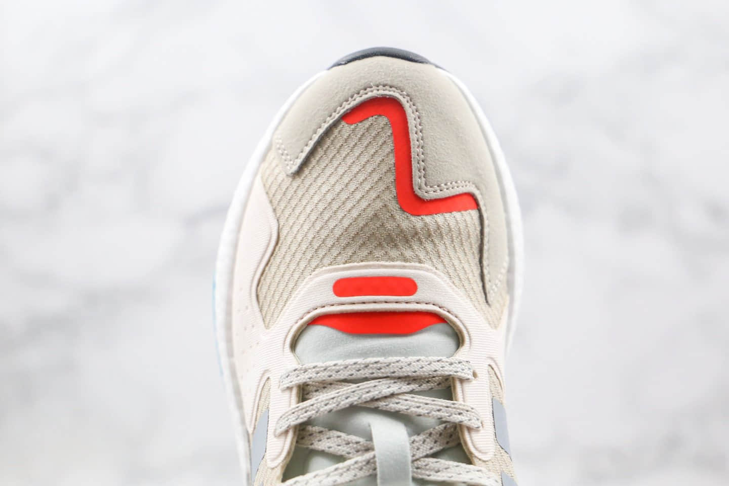 阿迪达斯 Adidas Originals 2020 Day Jogger Boost 2020纯原版本夜行者二代爆米花跑鞋米白灰色原鞋开模一比一打造 货号：FW4826