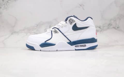 耐克Nike Air Flight 89纯原版本星际篮球鞋主题星空白蓝色内置气垫原盒原标 货号：CN5668-101