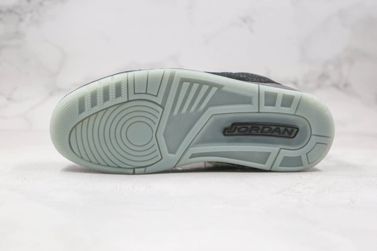 乔丹Air Jordan 3 Flyknit纯原版本夜光编织AJ3黑色篮球鞋原鞋开模一比一打造 货号：AQ1005-001