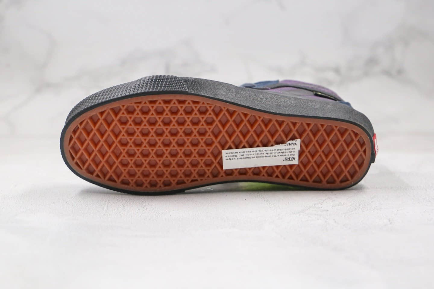 万斯VANS Sk8-Mid GORE-TEX公司级版本高帮机能蓝紫色硫化板鞋原楦头纸板打造