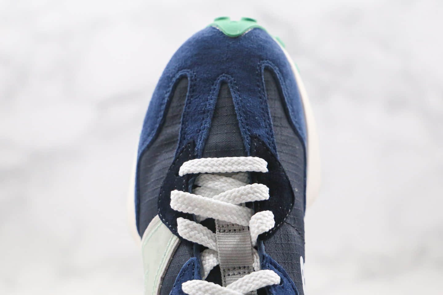 新百伦New Balance 327纯原版本复古NB327慢跑鞋灰蓝色原档案数据开发 货号：WS327WNL