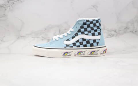万斯Vans Sk8-Hi公司级版本高帮棋盘格子独角兽硫化板鞋原档案数据开发