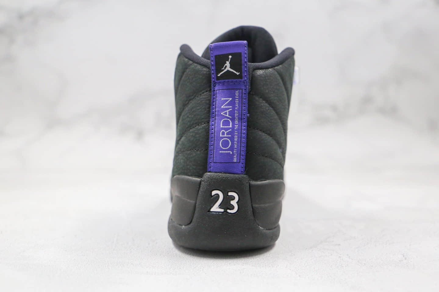 乔丹AIR JORDAN 12 RETRO纯原版本灭霸黑紫AJ12篮球鞋原档案数据开发原鞋开模一比一打造 货号：CT8013-005
