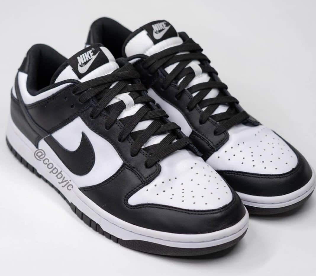 经典黑白熊猫主题！全新Nike Dunk Low实物图曝光！