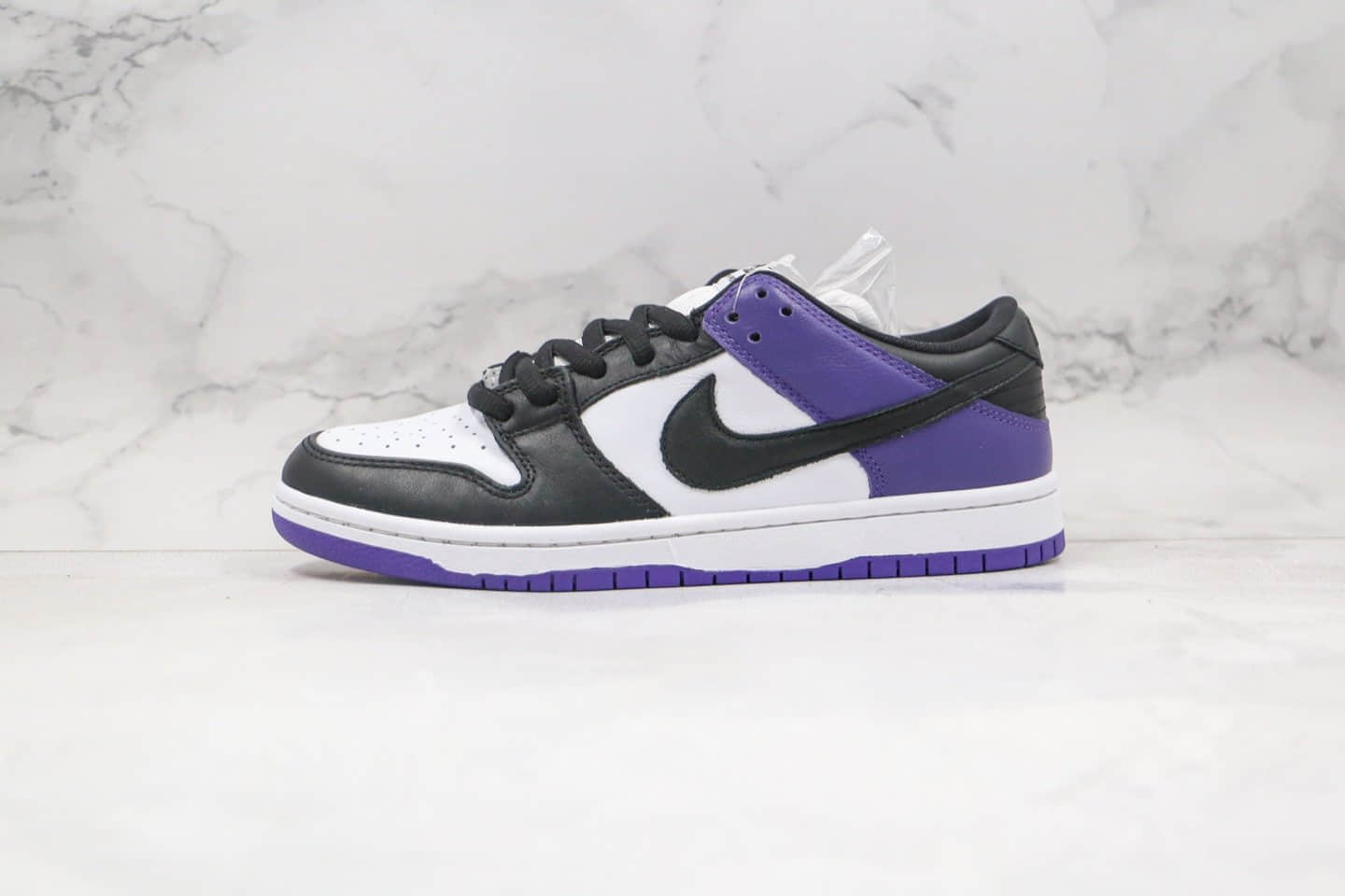 耐克Nike SB Dunk Low Court Purple纯原版本低帮SB DUNK恶人紫配色板鞋原档案数据开发 货号：BQ6817-500