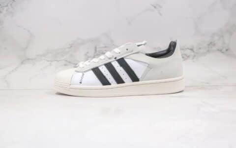 阿迪达斯Adidas Original Superstar WS2纯原版本贝壳头解构白灰黑色板鞋原档案数据开发 货号：FV3024