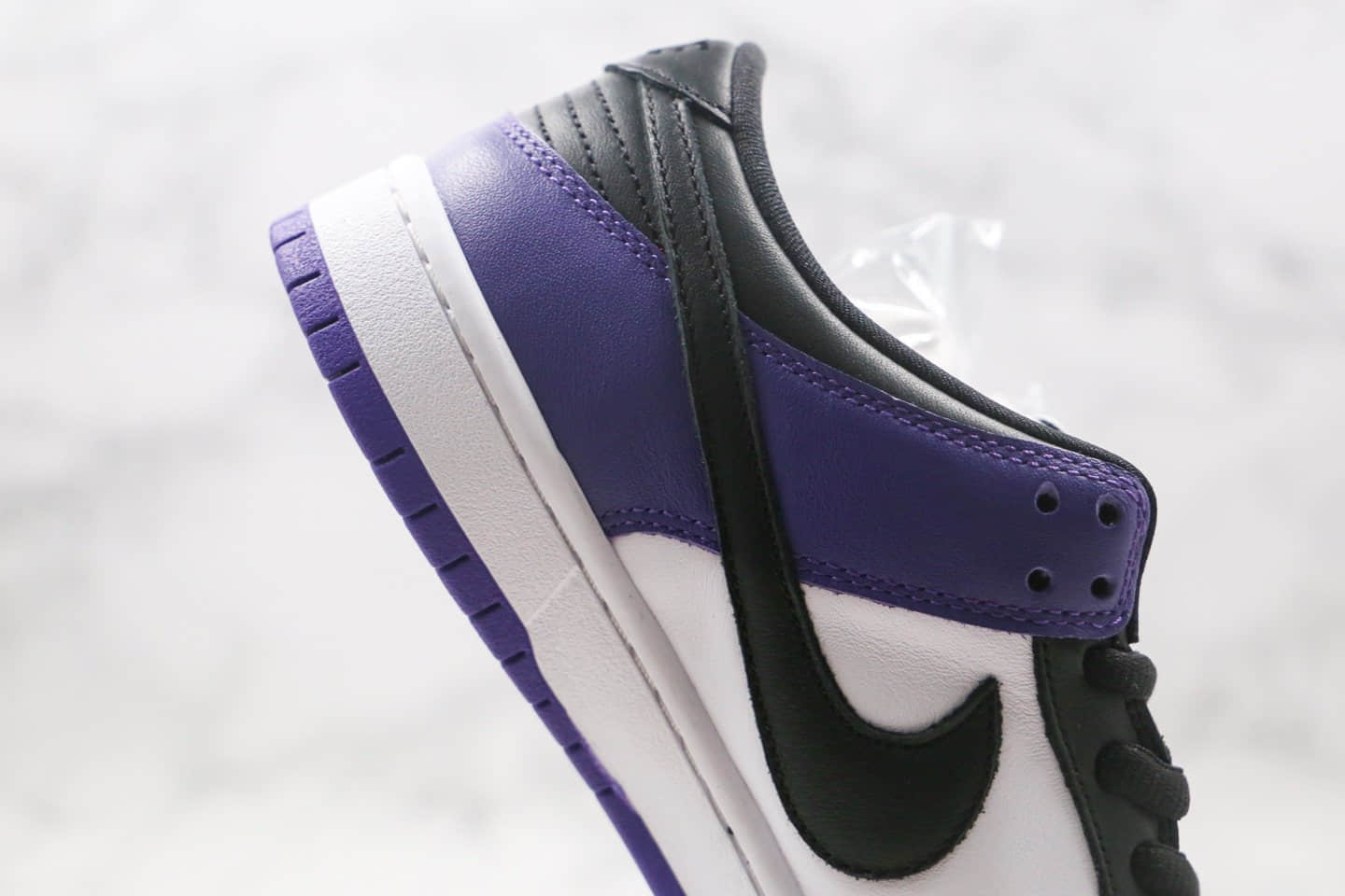 耐克Nike SB Dunk Low Court Purple纯原版本低帮SB DUNK恶人紫配色板鞋原档案数据开发 货号：BQ6817-500