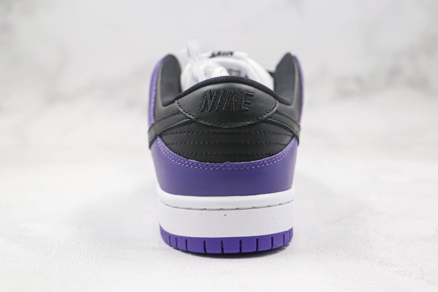 耐克Nike SB Dunk Low Court Purple纯原版本低帮SB DUNK恶人紫配色板鞋原档案数据开发 货号：BQ6817-500