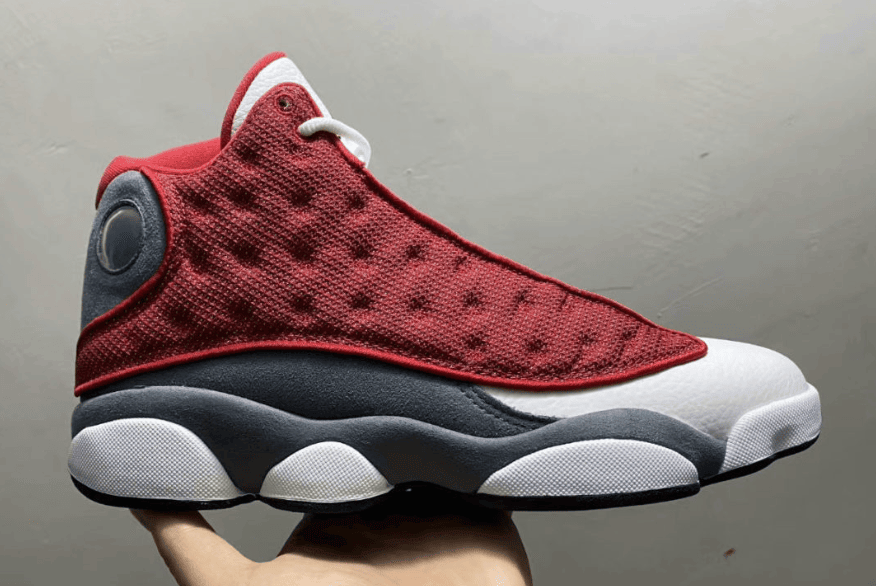 GIGI配色姐妹款？AJ13“ Red Flint”最新实物曝光！ 货号：414571-600