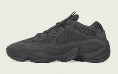 Yeezy 500黑魂配色本月底补货！原价入手机会别错过！ 货号：F36640